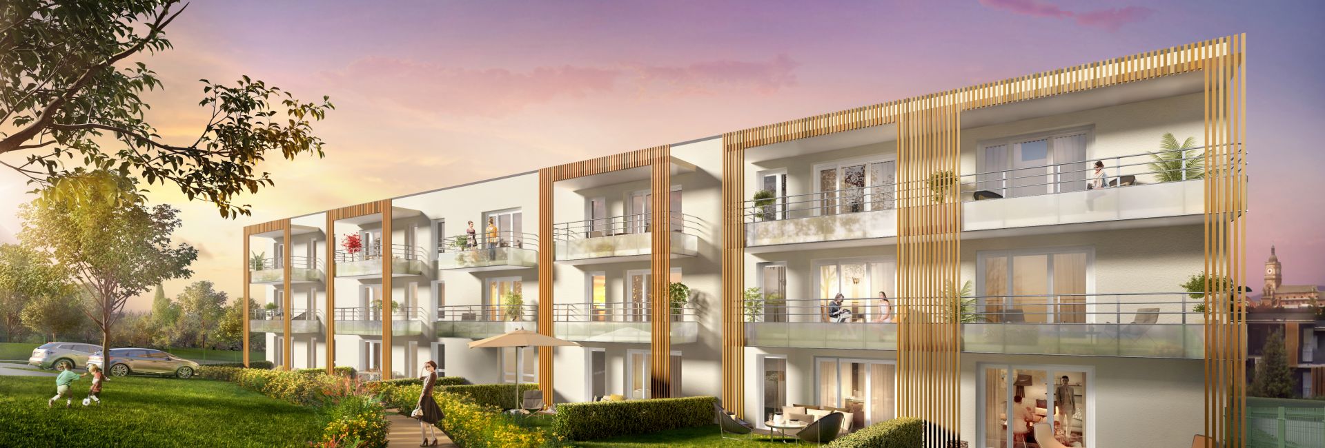 Programme immobilier les terrasses de montgré - Image 1