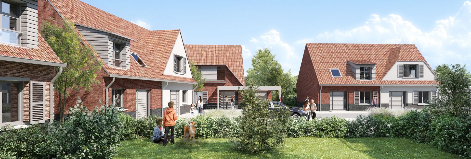 Programme immobilier le clos des champs - maisons Promoneuf à Wattignies