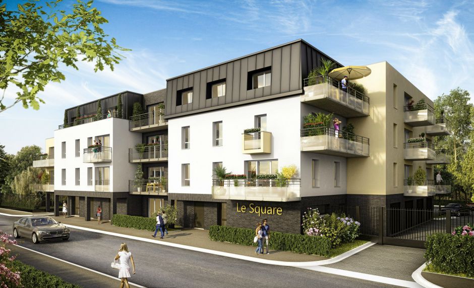 Programme immobilier Promoneuf - le square à Marcq-en-Baroeul