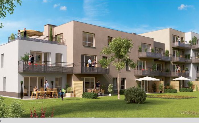 Programme immobilier Promoneuf -  le beau jardin à Croix