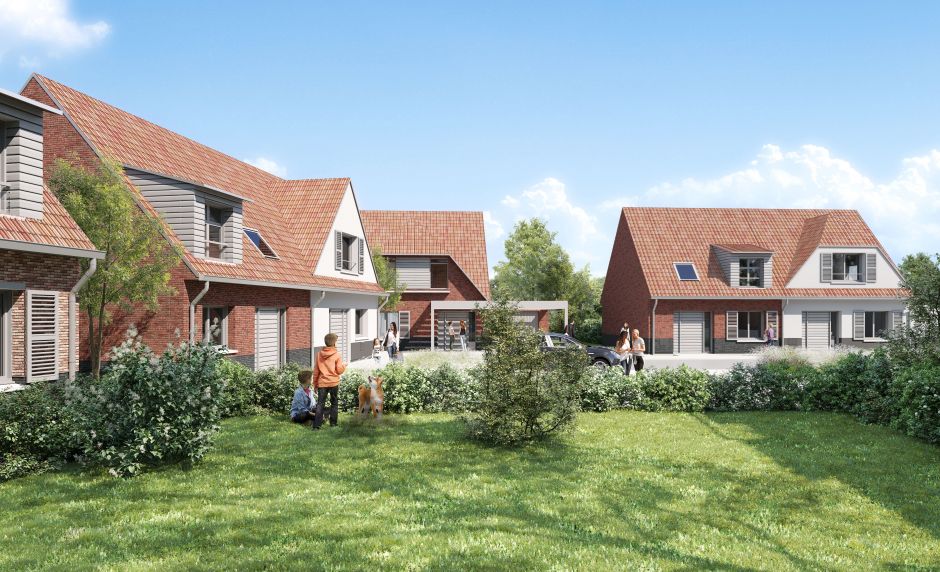 Programme immobilier le clos des champs - maisons Promoneuf à Wattignies